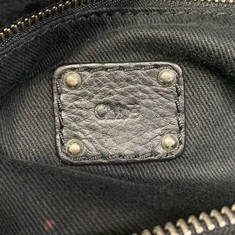 Chloé Mr. Paddington Shoulder Bag Black Red